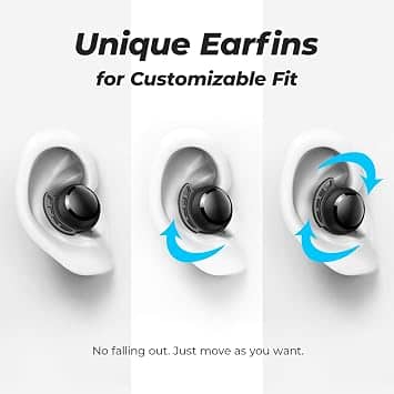 Tribit Flybuds 3SC Headphones & Earbuds Black New