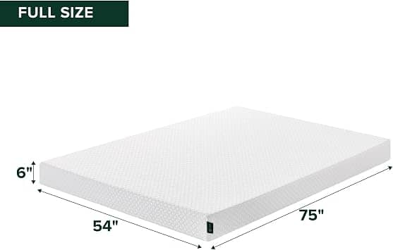 Zinus Cooling Essential Mattresses New Full 10"