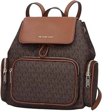 Michael Kors Merritt Backpack Women's bags Small Black Pebbled Leather New