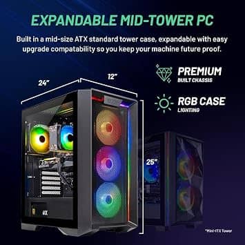 Skytech Gaming Nebula Computers New