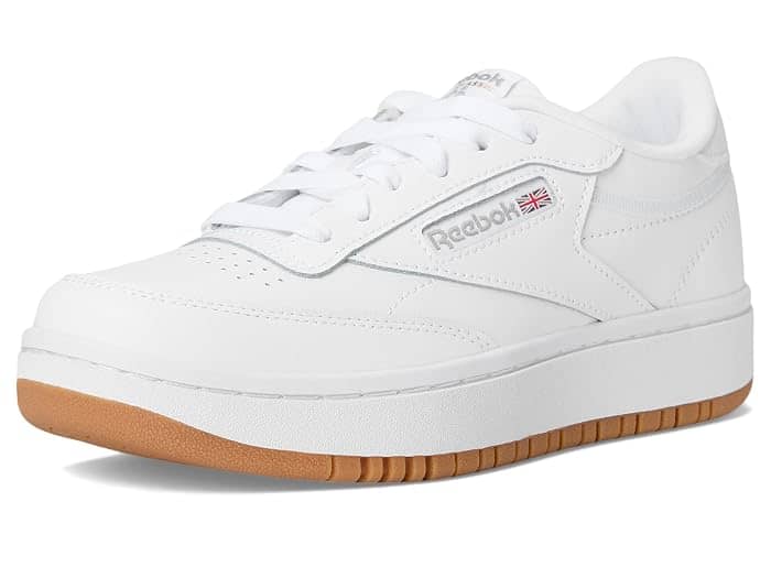 Reebok Club C Double Sneaker White Full Size Run New
