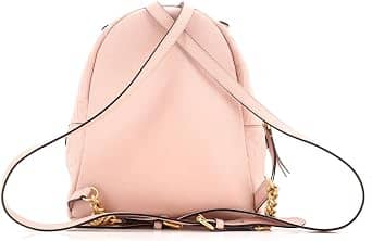 Fendi By The Way Backpack Women's bags Mini Pink Embossed New