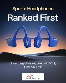 Shokz Open Swim Headphones & Earbuds Blue New