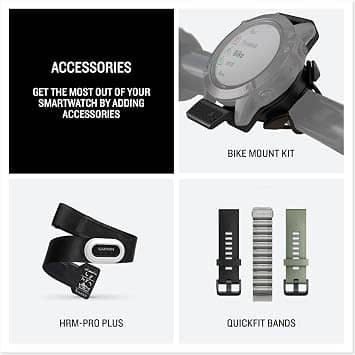 Garmin tactix 8 – 51 mm, AMOLED Smartwatches Black 51mm New