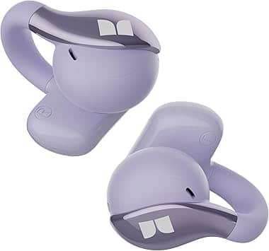 Monster E106 Headphones & Earbuds Purple New