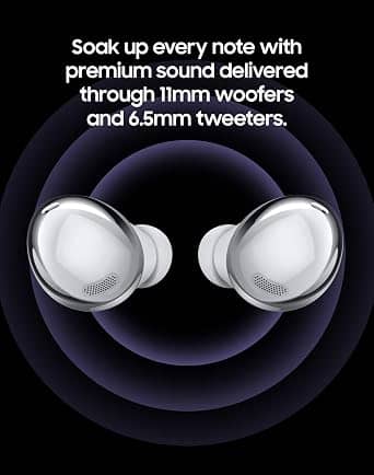 Samsung Galaxy Buds Pro 3 Headphones & Earbuds Silver Refurbished - Excellent