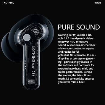 Nothing Ear 1 Headphones & Earbuds Black New