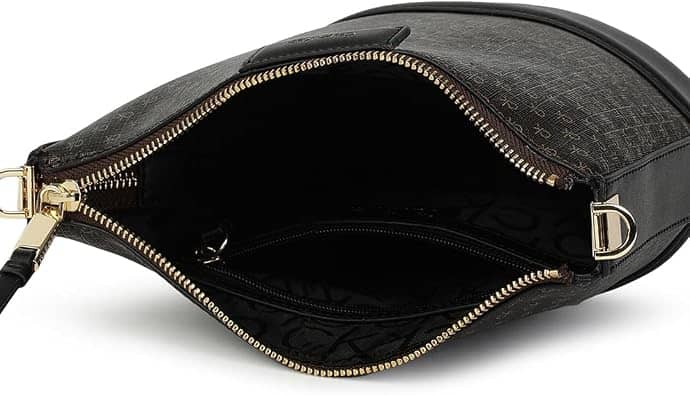 Calvin Klein Ash Crossbody Women's bags Brown Monogram New