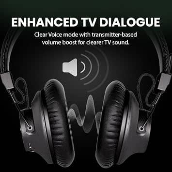 Avantree HT5009 Plus Headphones & Earbuds Black New