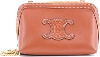Celine Cuir Triomphe Clutch Women's bags Brown Unspecified New
