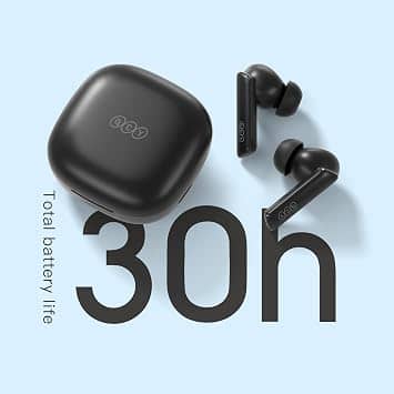QCY HT05 Headphones & Earbuds Black New