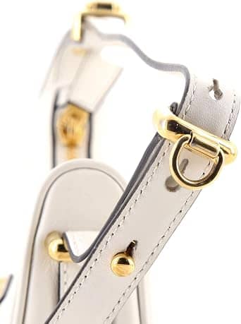 Prada Arqué Shoulder Bag Women's bags Small White Leather New