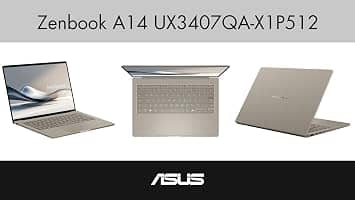 ASUS Zenbook A14 UX3407 Computers 512GB 16GB New