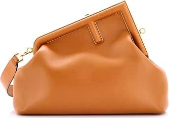 Fendi Fendi First Shoulder Bag Women's bags Small Black Leather New