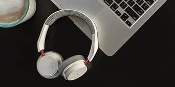 Plantronics BackBeat 500 Headphones & Earbuds White New
