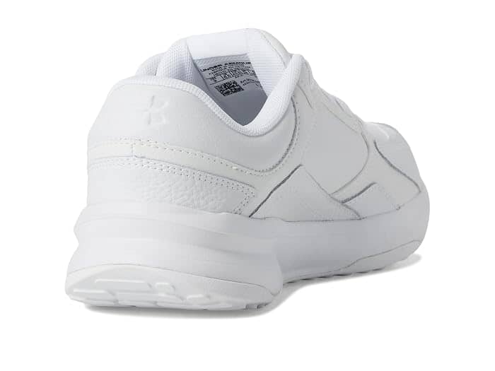 Under Armour Edge Leather Sneaker White Full Size Run New