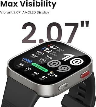 Amazfit Bip Max Smartwatches Silver 50mm New