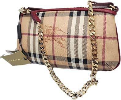 Burberry Clara Wristlet Women's bags Bright Red New