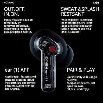 Nothing Ear 1 Headphones & Earbuds Black New