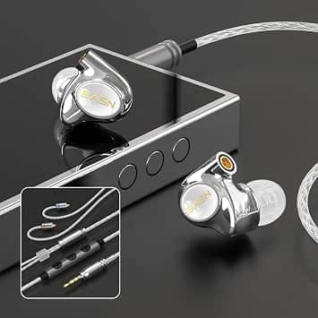 BASN Metalen Headphones & Earbuds Black New