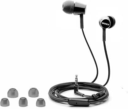 Sony MDR-EX155AP Headphones & Earbuds Black New