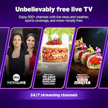 Roku select series TVs