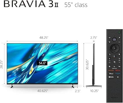Sony BRAVIA 3 II K-XR30M2 TVs 43 inch New