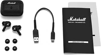Marshall Motif ANC Headphones & Earbuds Black New