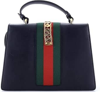 Gucci Sylvie Top Handle Women's bags Mini White Smooth Leather New