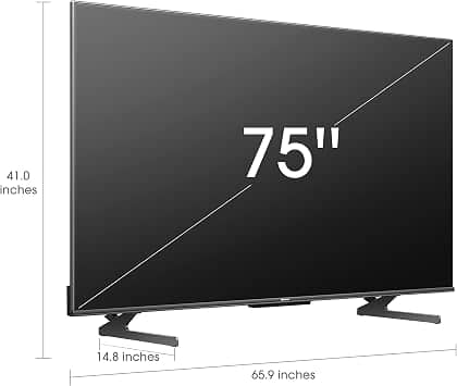 Hisense 75U8H TVs 75 inch New