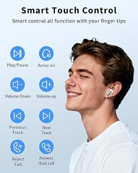XIAOWTEK S66 Headphones & Earbuds Gray New