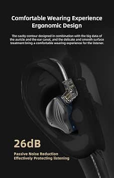 kz ZEX Headphones & Earbuds Gold New