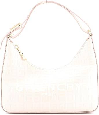 Givenchy Moon Cut Out Shoulder Bag Women's bags Small White 4G Coated Canvas New