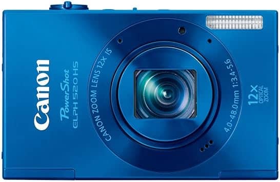 Canon PowerShot ELPH 520 HS Digital Cameras Blue New Body Only