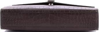 Saint Laurent Envelope Top Handle Women's bags Mini Black Leather New