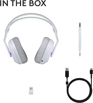 Logitech G522 Headphones & Earbuds White New