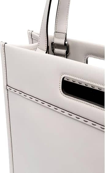 Fendi Roma Tote Women's bags Large Dove Grey Calf Leather New