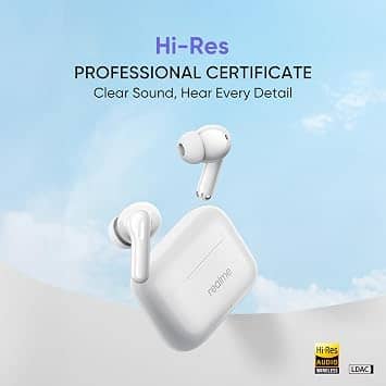 realme Buds T200 Headphones & Earbuds White New