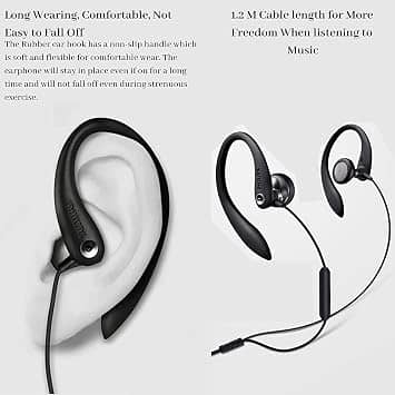 Philips SHS Headphones & Earbuds Black New