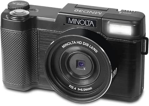 Minolta MND30-BK Digital Cameras Black New Body Only