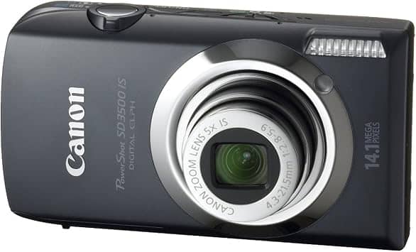 Canon PowerShot SD3500 IS Digital Cameras Black New Body Only