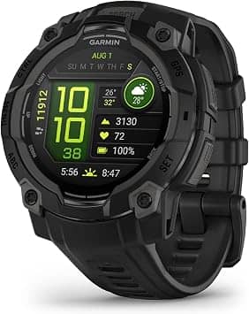 Garmin Instinct 3 – 45 mm, AMOLED Smartwatches Black 45mm New