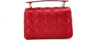 Dior Dior Jolie Top Handle Women's bags Small Red Lambskin Unspecified New