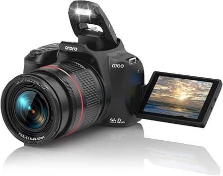 ORDRO G700 Digital Cameras Black New Body Only