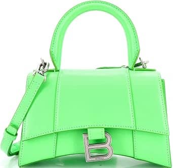Balenciaga Hourglass Top Handle Women's bags Unspecified Green New