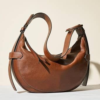 Fossil Harwell Shoulder Bag Women's bags Small Brown Haircalf New