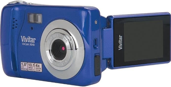 Vivitar ViviCam X018 Digital Cameras Blue New Body Only