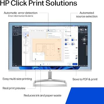 HP DesignJet T210 24-inch with 2-year Warranty Printers New
