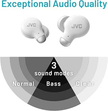 JVC Marshmallow Plus Headphones & Earbuds Black New