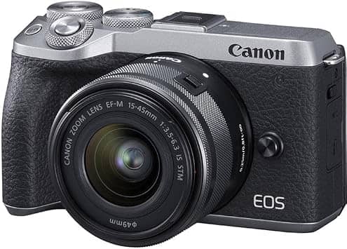 Canon EOS M6 Mark II Digital Cameras Silver New Body Only